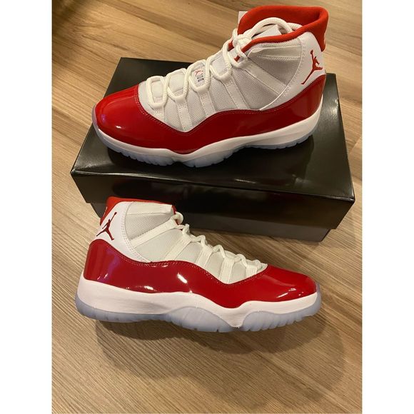 Jordan Other - Jordan 11 Retro Cherry Varsity Red White Men size 9 Women size 10.5 CT8012-116